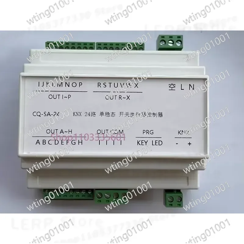 module-de-relais-knx-12-canaux-16a-pour-systeme-d'automatisation-de-la-maison-intelligente-dispositif-d'actionneur-de-commutation-24-voies-pour-le-controle-des-batiments