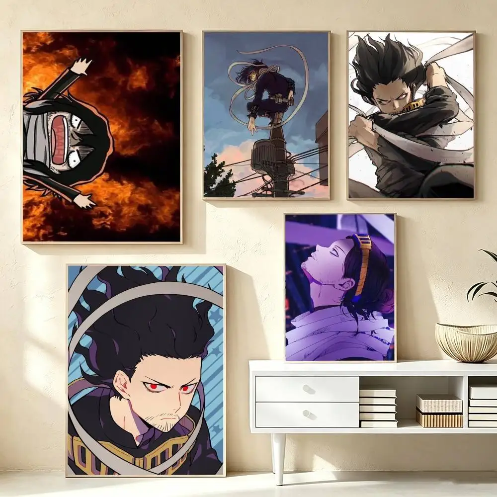 Anime Cartoon Eraser Head  Poster Waterproof Wall Art Sticker For Bar Living Room Vintage Decor High Quality Print Gift