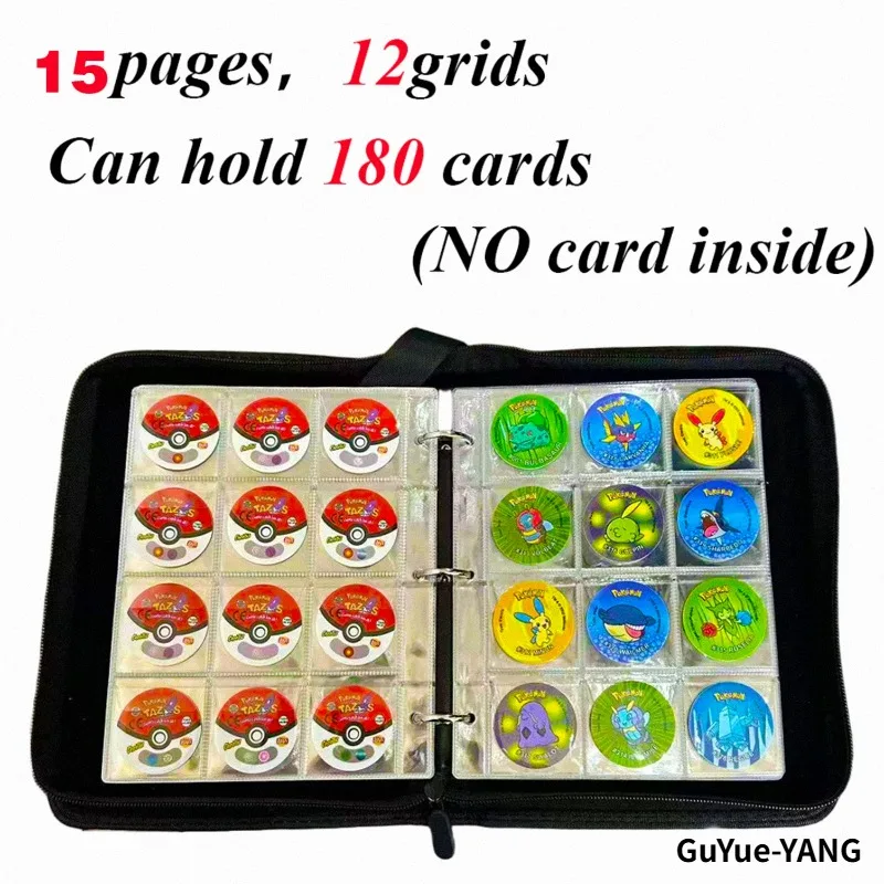 Charizard 160 Tazos 1st/2nd/3rd Edition Ash KetchumMewtwo Tap Collection Card Storage Album Trainer Round Pogs Cheetos Chipitaps