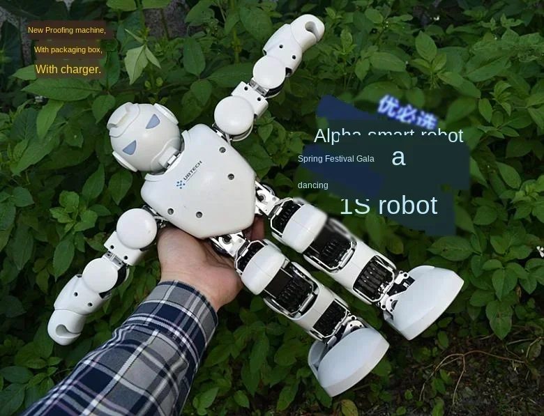Alpha Intelligent Robot Alpha1S Festival de Primavera Gala Dancing Robot La carcasa se utiliza ligeramente y el color es más reciente