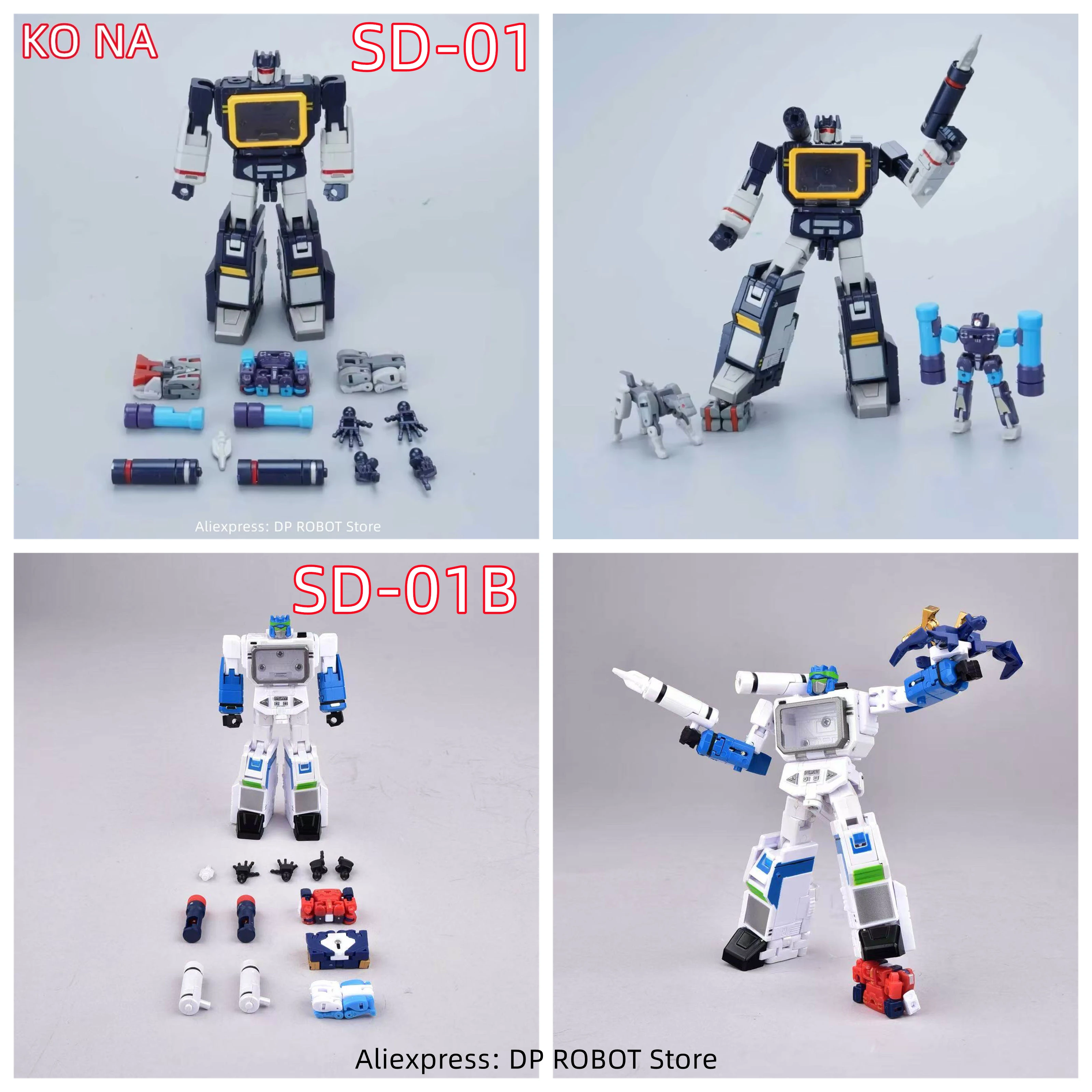 IN STOCK] Transformation SD01 SD-01 SD-01B SD01B KO Newage H21