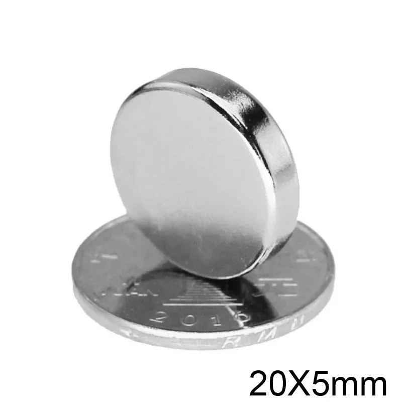 

20x5 mm Powerful Magnet 20mmx5mm Strong Disc Magnet 20x5mm For Home Refrigerators, Offices DIY 20*5 mm