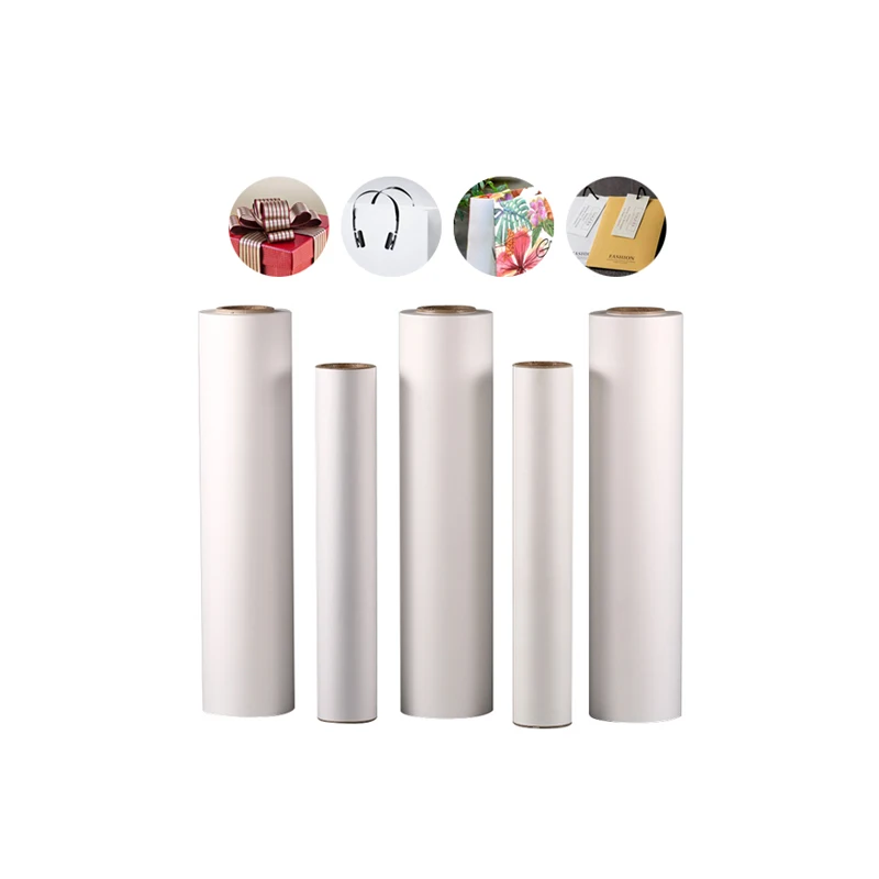 Soft Touch Matt Film  Matt Bopp Thermal Lamination Film Glue Roll Dry Lamination  film  laminating