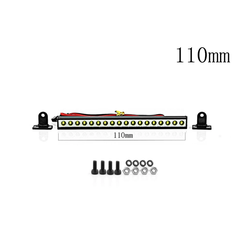 

Лучшие предложения Радиоуправляемая автомобильная лампа на крыше 9/18/25 Светодиодная панель для 1/10 Rc Crawler Trx4 Axial Scx10 90046 Scx24 Wrangler D90 Rubicon Body
