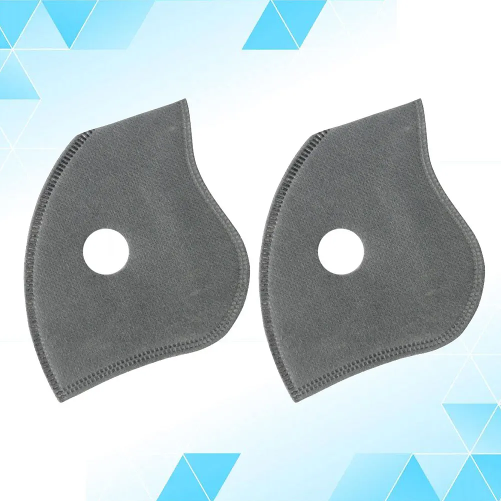 

2pcs Bike Riding Face Mask Filter Valves Reusable Outdoor Sports Mask Accessories For Cycling Mountaineering Running Windproof