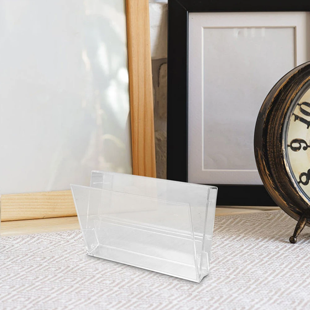 

8pcs Tape Storage Box Vintage Audio Organizer Clear Plastic Cases Plastic Cassette Cases Compact