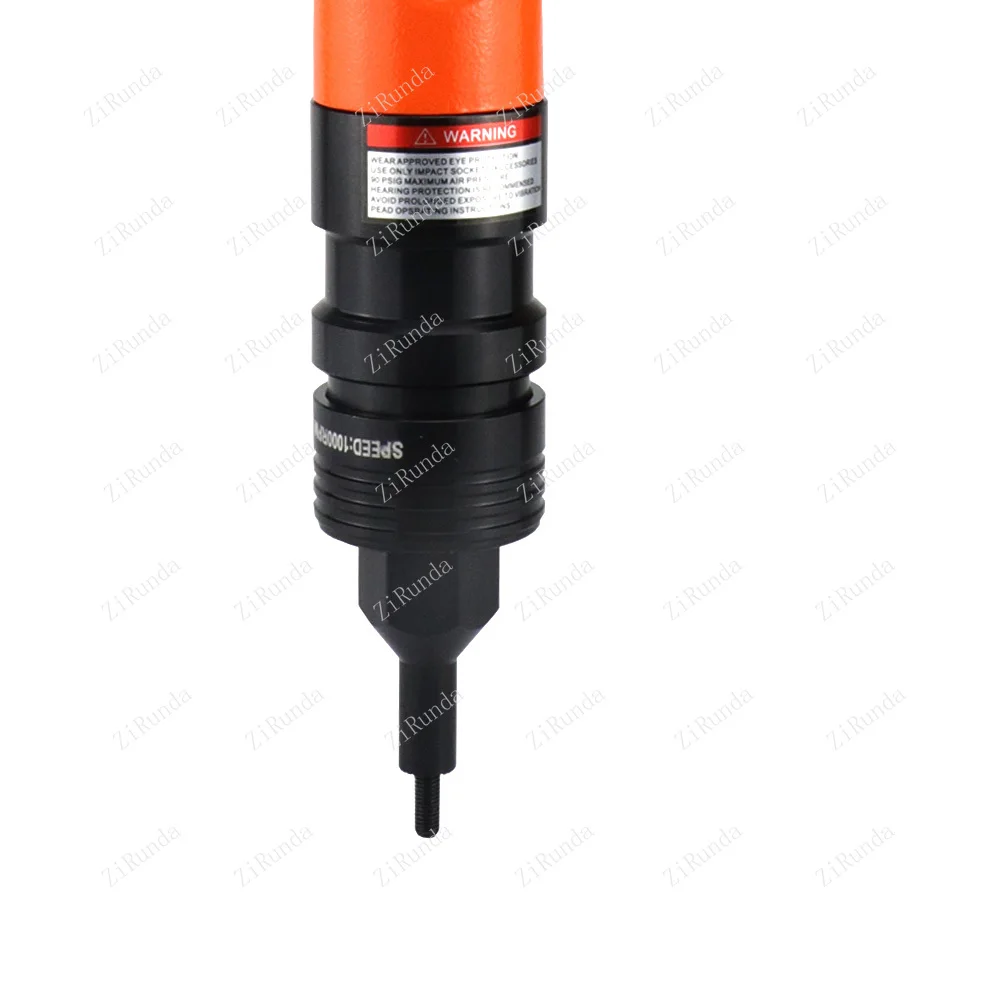 Pneumatic rivet nut gun, insertion type thread drawing and fixing device, rivet machine, tool for extending rivet heads