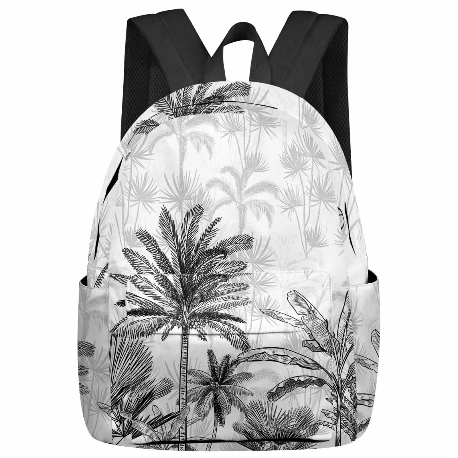 Tropical Plant Palm Tree Backpack School Bags for Teenagers Students Laptop Bag Women's Casual Travel Backpack