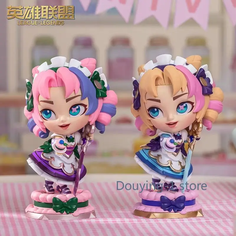 

In stock, League of Legends LOL Coffee Sweetheart Gwen Regular Edition & Vanilla Cream Holographic Statue Decoration