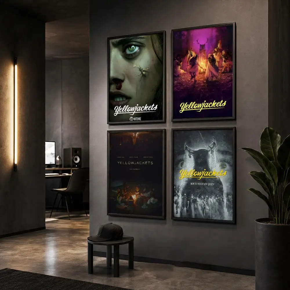 American TV Y-Yellowjackets Poster HD Home Wall Stickers House Hallway Living Room Bedroom Bar Office Decor Art Prints