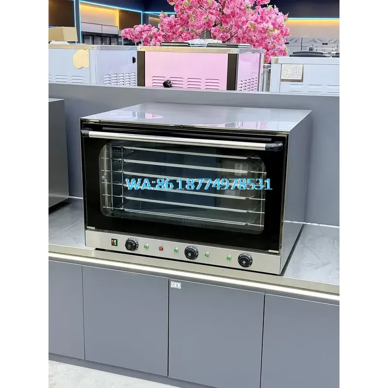 Wmwmnu Commercial Convection Oven Rapid Heating for Bread Cake Pizza Tarts Nuts Bakery Cafe Use