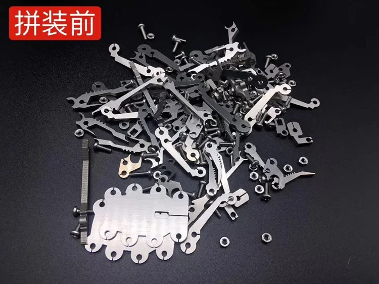 3D DIY high-quality steel WoW metal stainless steel assembly kit model elk office decoration gift