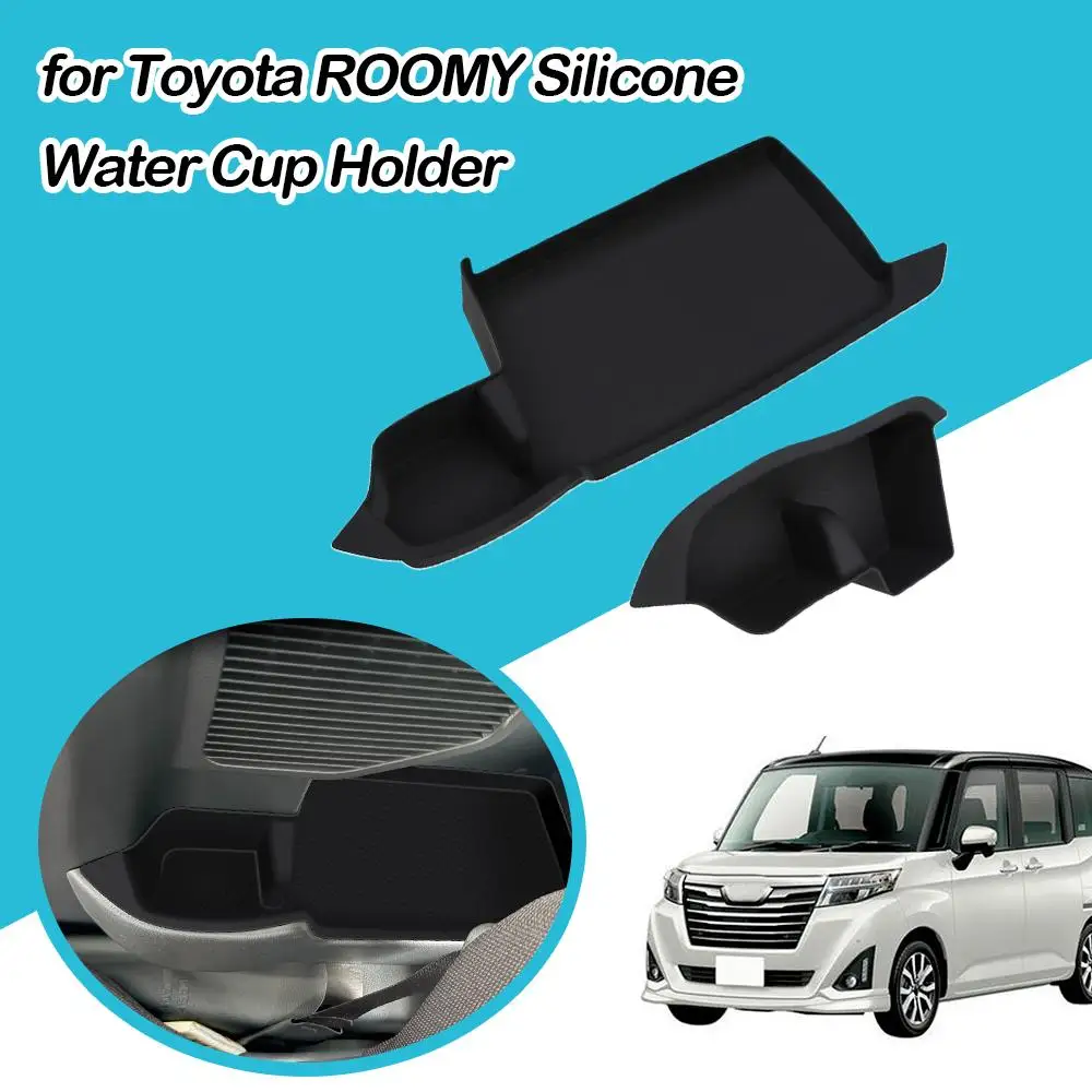 

A14U-Car Silicone Cup Holder Third Row Water Cup Holder Car Interior Accessories for Toyota ROOMY 2022 W8V4