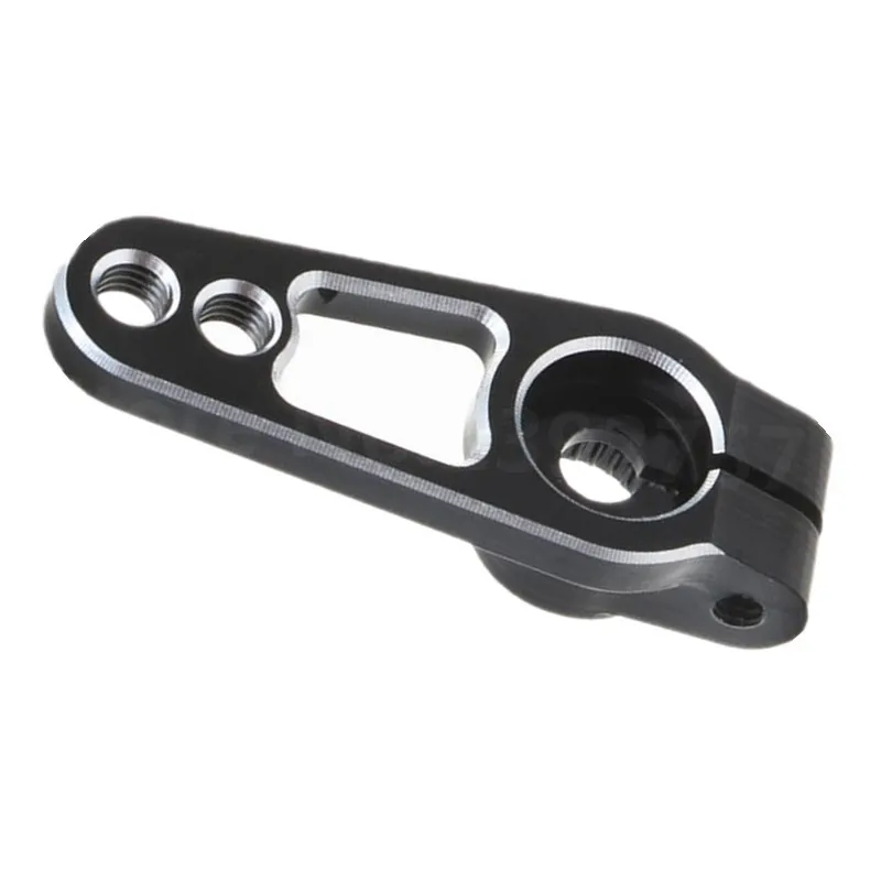 Brazo de bocina Servo de aleación de aluminio 25T, 31mm para coches 1/10 TRX4 Sakura D4 RC, piezas de accesorios universales para orugas de deriva