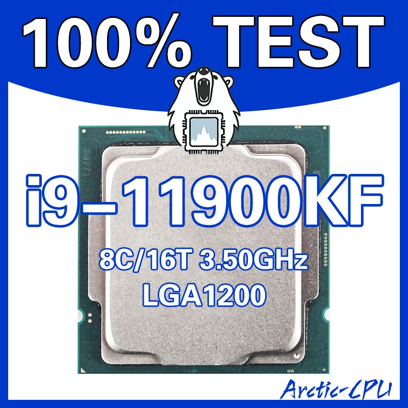 i9-11900KF Arctic-CPU 100%TEST  8C/16T・3.50GHz LGA1200