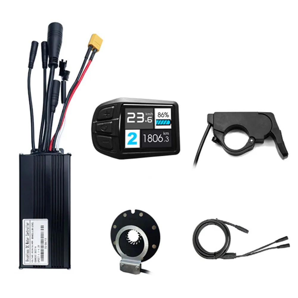 Conversion Kit Controller Suite 109R Shift Lever 36V48V 750w/1000w 8 Magnetic Point Assist Three-mode Sine Wave