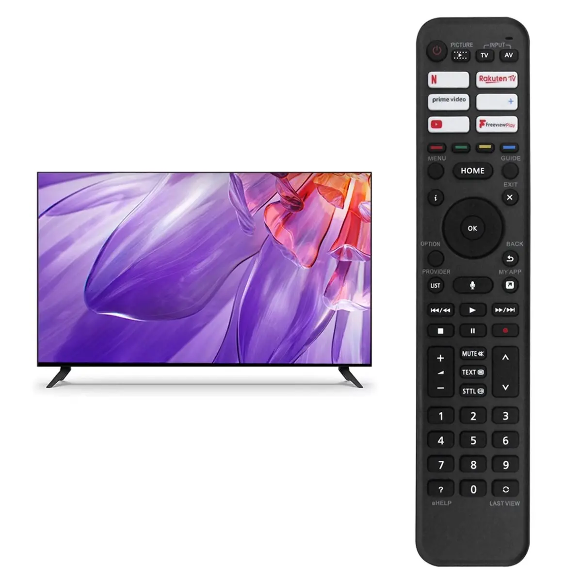 

New Electronics Replace N2QBYA000057 TV Remote Control for Android TV N2QBYA000062 N2QBYA000057 N2QBYA000061