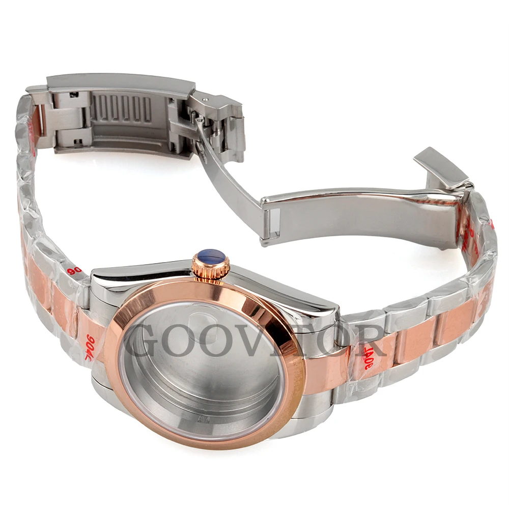 For 36mm/39mm Datejust Case Nh35 Watch Case Jubilee/Oyster Bracelet Fit Seiko NH35 NH36 Movement  28.5mm Dial Watch Accessories image 4
