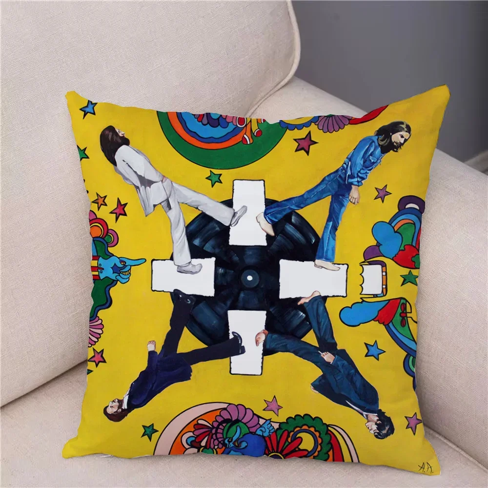 Yellow SubmarineS Decorative Pillow Covers for Sofa Cover Pillowcase 40x40 Cushion Cover 50x50 Pillowcases 40x40 Cushions 45*45