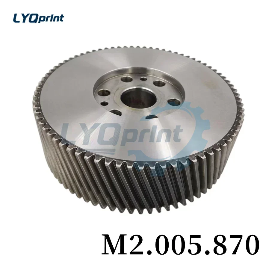 Best Quality M2.005.870 Printer Gear Auswahleinheit Transfer Cylinder Gear SM74 PM74 SX74 HD Offset Printing Machine