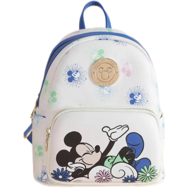 Disney School Bag Animation Backpack Student Trend Casual Backpack PU Waterproof Bag Fashion
