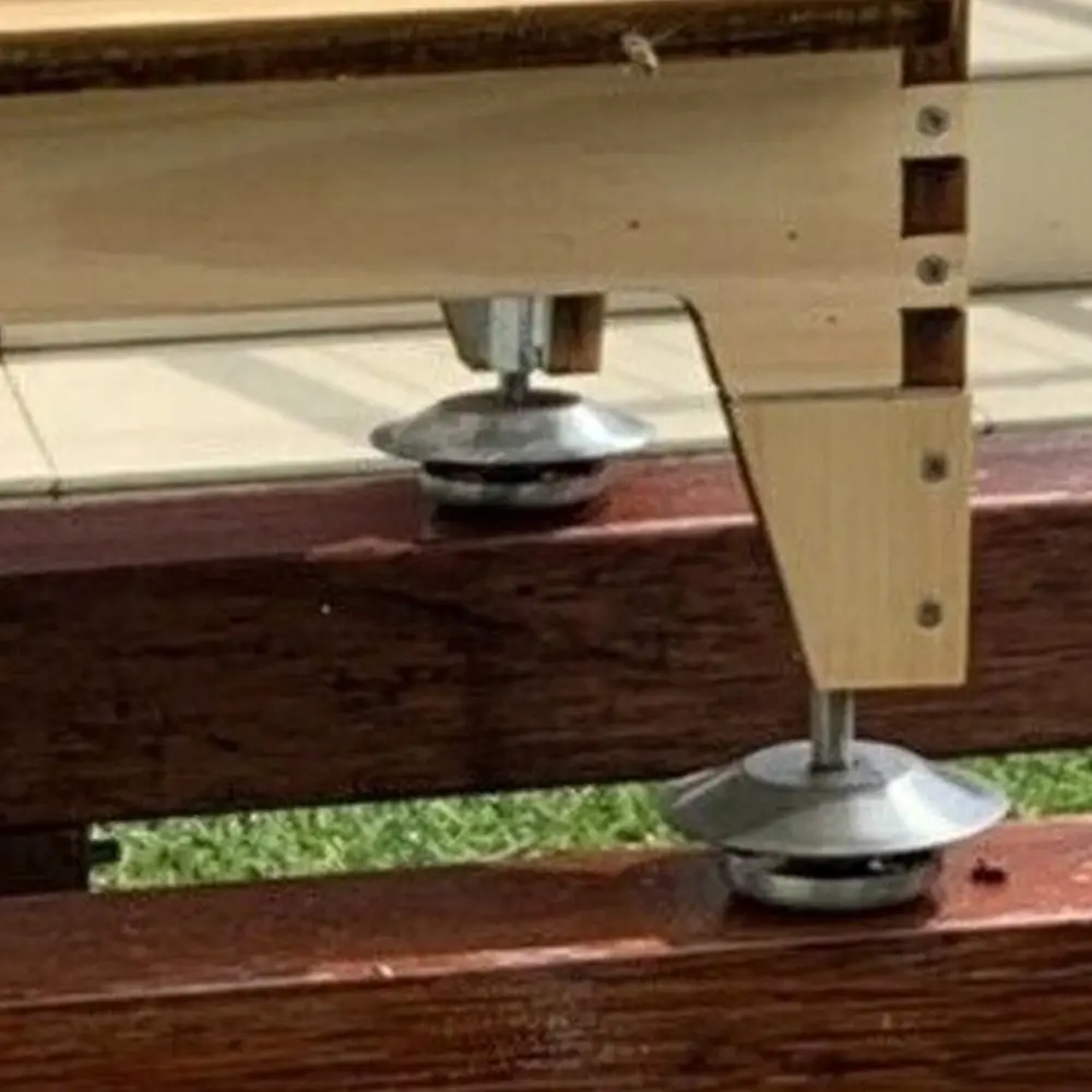 

Подставка для улья из нержавеющей стали, нержавеющая регулируемая противоударная подставка для улья, сверхпрочная подставка, прочные аксессуары для пчеловодства