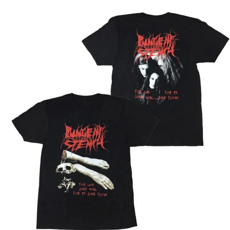 Putrid Stench - For Death Your Soul 2-Sided Design Tour T-Shirt