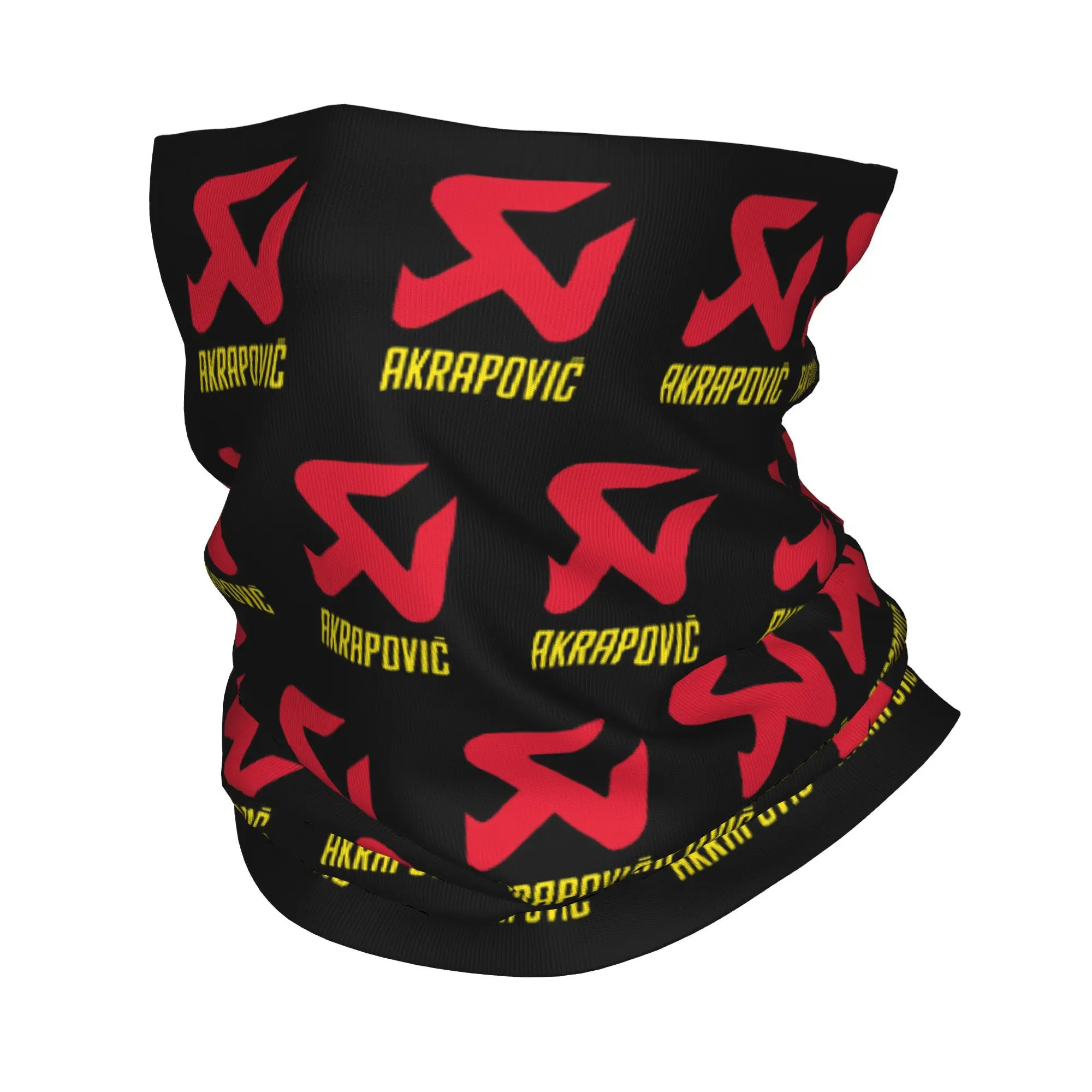 Car Moto Exhaust Akrapovics Bandana Neck Cover Printed  Balaclavas Magic Scarf Multi-use Headband Fishing Unisex Adult Summer