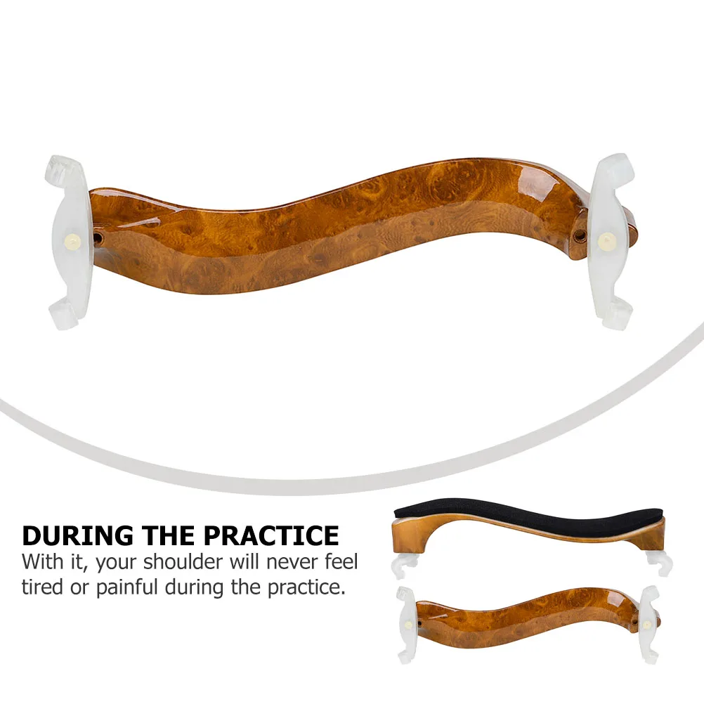 

Violin Shoulder Rest Pad Soft Instrument Accessories Foam Cotton Removable Pads Violin Parts Fittings Wipe Cloth Student