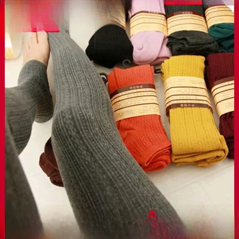 

Women's Winter Warm Spandex Leggings Skinny Slim Stretch Long Pants Comfortable Stretchy Base Layer Trousers