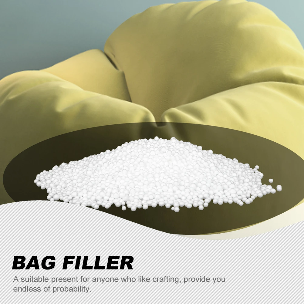 

Foam Balls Filler for Bean Bag Chairs White 0 5mm 1mm Size DIY Crafts U Shaped Pillows Christmas Decor Wedding Birthday