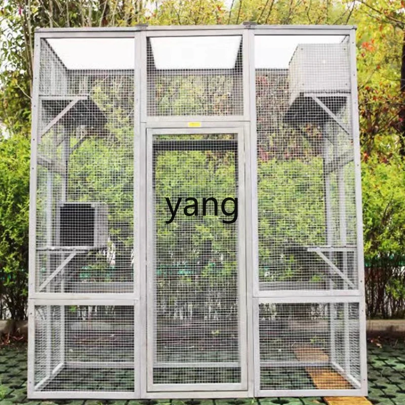 

Yhm cat villa oversized space household pet nest solid wood