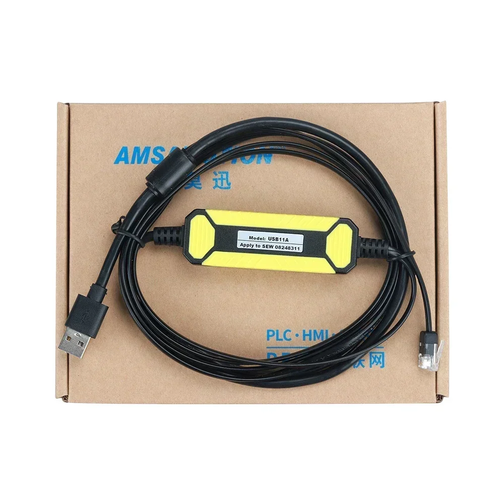 USB11A Suitable for SEW Inverter Panel USS21A Data Debugging Cable USB Port Download Line