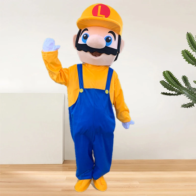 Cosplay Anime mascotte kostuums gepersonaliseerde echte wandelende poppen evenement promotie rekwisieten vakantie partij pluche cartoon mascotte kostuum