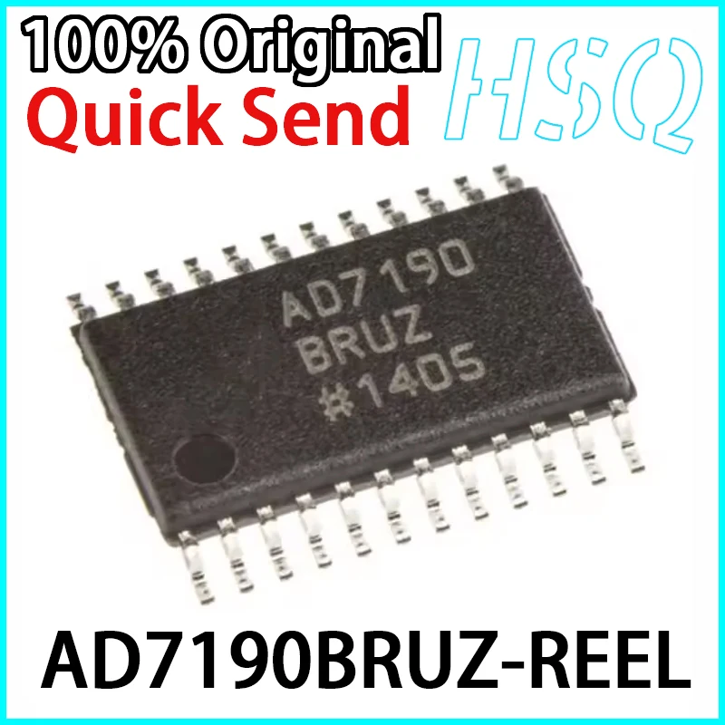 

2PCS Original AD7190BRUZ-REEL AD7190 TSSOP-24 24 Bit Analog-to-digital Converter in Stock