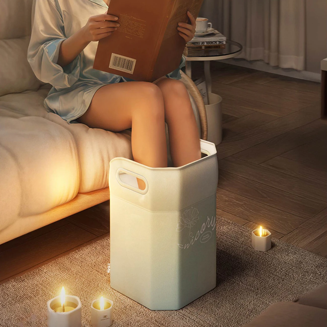 

1 шт., ванна для ног, портативная дорожная складная раковина для ног, складная ванна для ног, ванна для замачивания ног