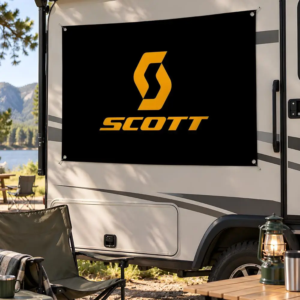 Art Classic Scotts Flags Fan Flag Banner Wall Hanging Outdoor Yard Camping Dorm Garage Party Home Decor Gift