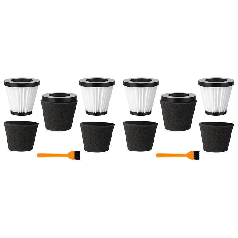 

X17A 2025 NEW-2Set Replacement Filter Compatible For Dirt Devil Scorpion Handheld Vacuum Cleaner Style F117, Compare To Parts AD