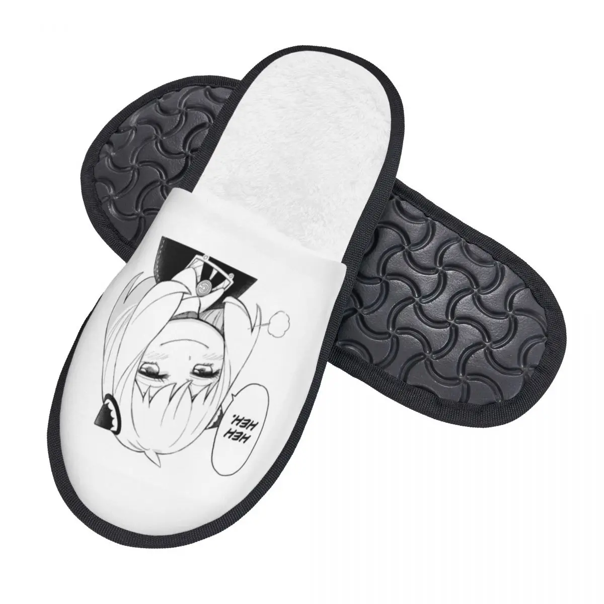 Custom Spy X Family Anya Manga Anime Comfy Scuff With Memory Foam Slippers Women Spa House Shoes