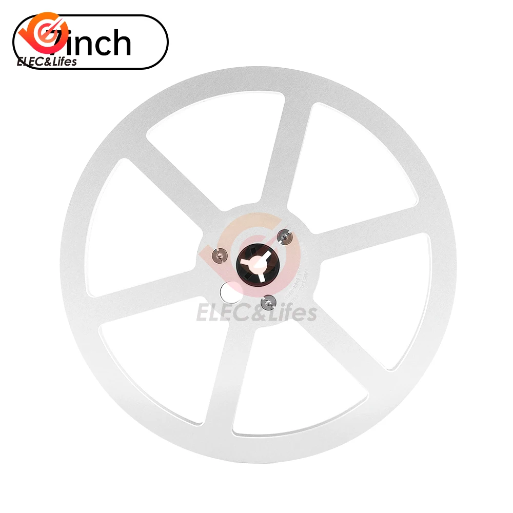 Imagem -05 - Light Metal Alumínio Disc Opener Peças Acessórios do Gravador Pioneer Revox Teac Basf Nagar 1pc