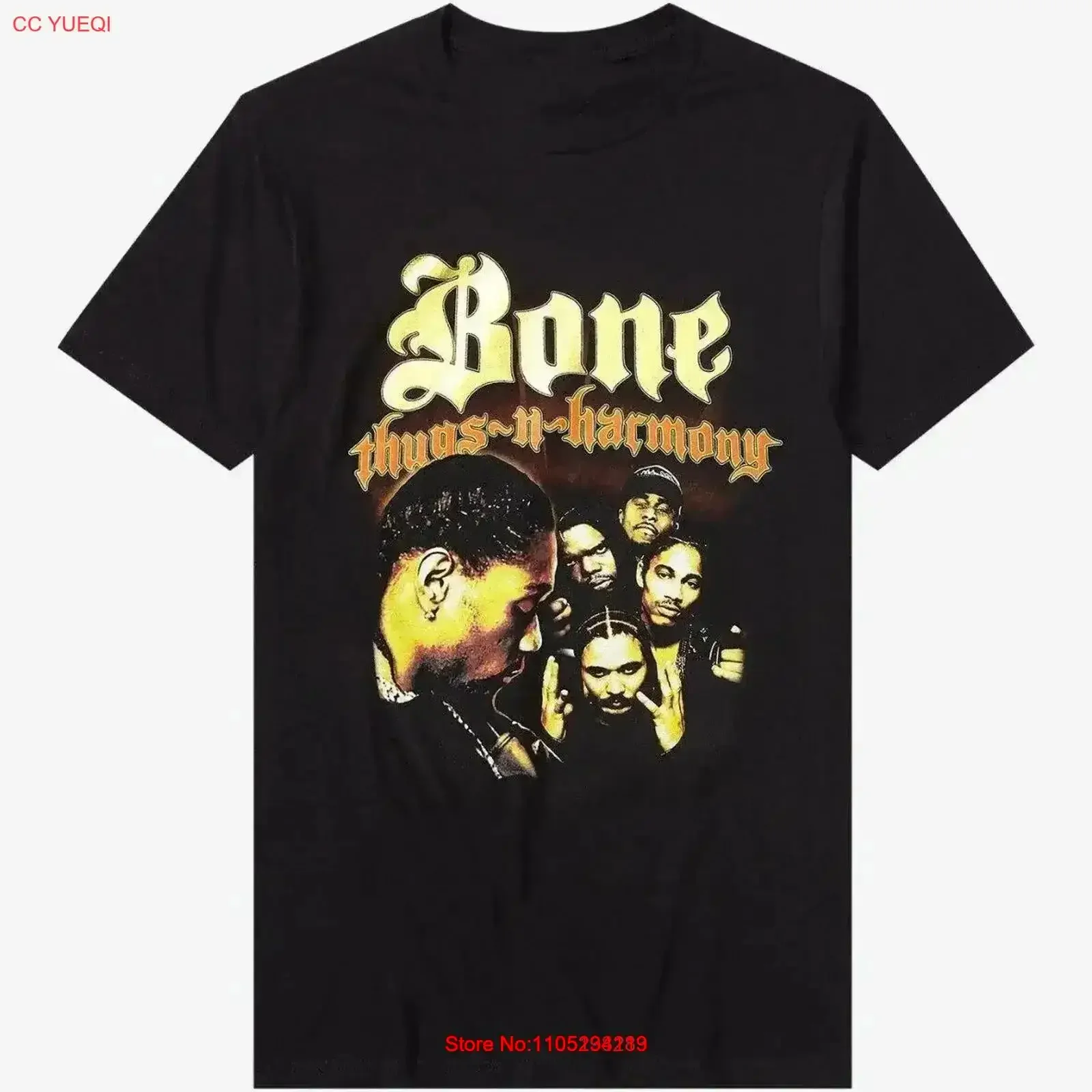 Bone Thugs N Harmony Group Boyfriend T Shirt Cotton S 4XL ZL203 vintage Washed Casual designer clothes streetwear Stylish