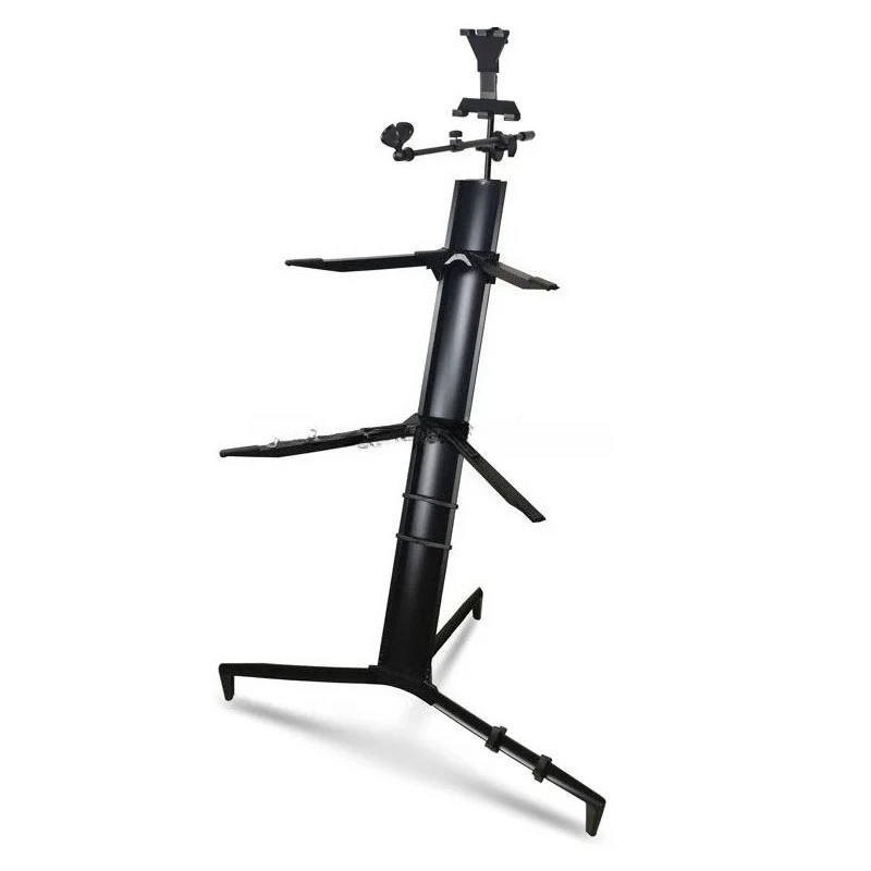 

Hooqu Multi-tier Keyboard And Microphone Stand For Show