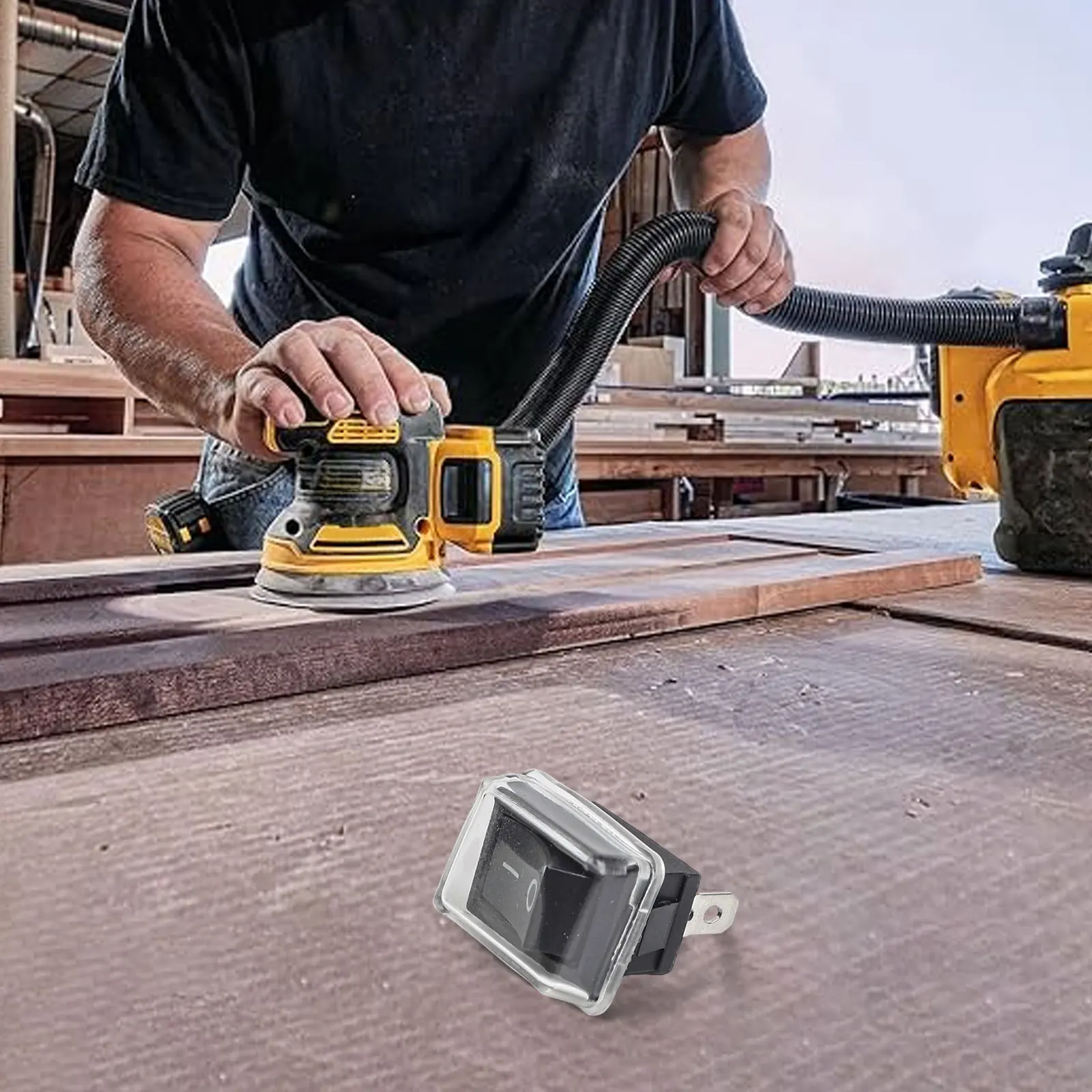 

DIY Repair Power Tool Replacement On Off Switch Machine Tool Spindle Sander Accessory Compatible With Multiple Models