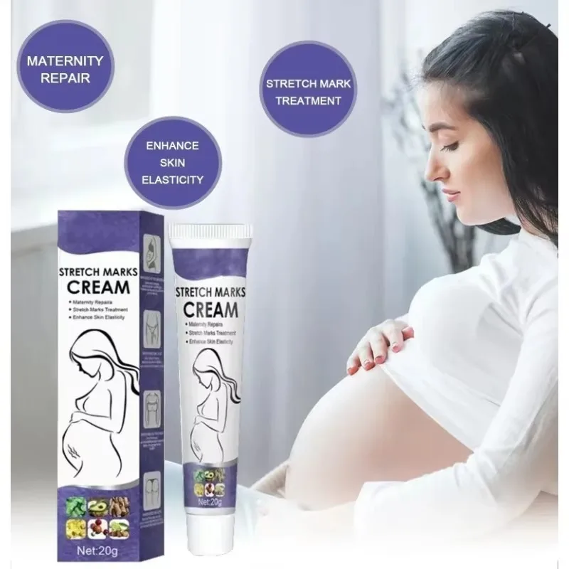 HEISSE sanfte Hautpflege verbessert die Elastizität, wirksam nach der Schwangerschaft, Entfernung von Dehnungsstreifen, leistungsstarke Mutterschaftscreme, nährt die Haut