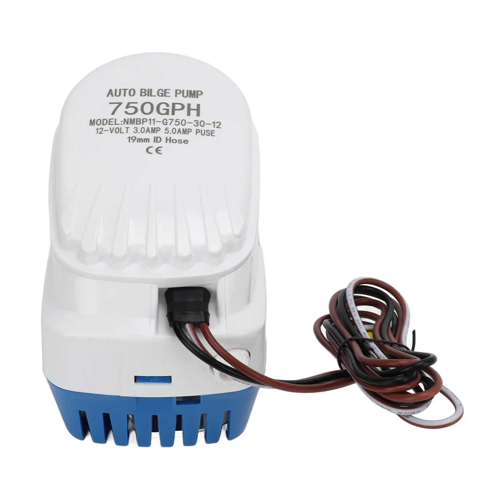 

Bilge Water Pump - Automatic, Submersible, 750GPH 12V, Good Sealing, High Efficiency - for Boat Caravan RV - Marine Accessory
