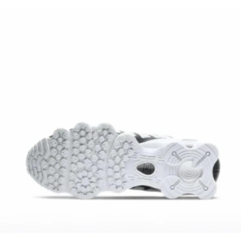 Nike Shox TL Men's Nightglow Runners - Reflective Fade Design, Spring Suspension & Asphalt-Black/Photon White