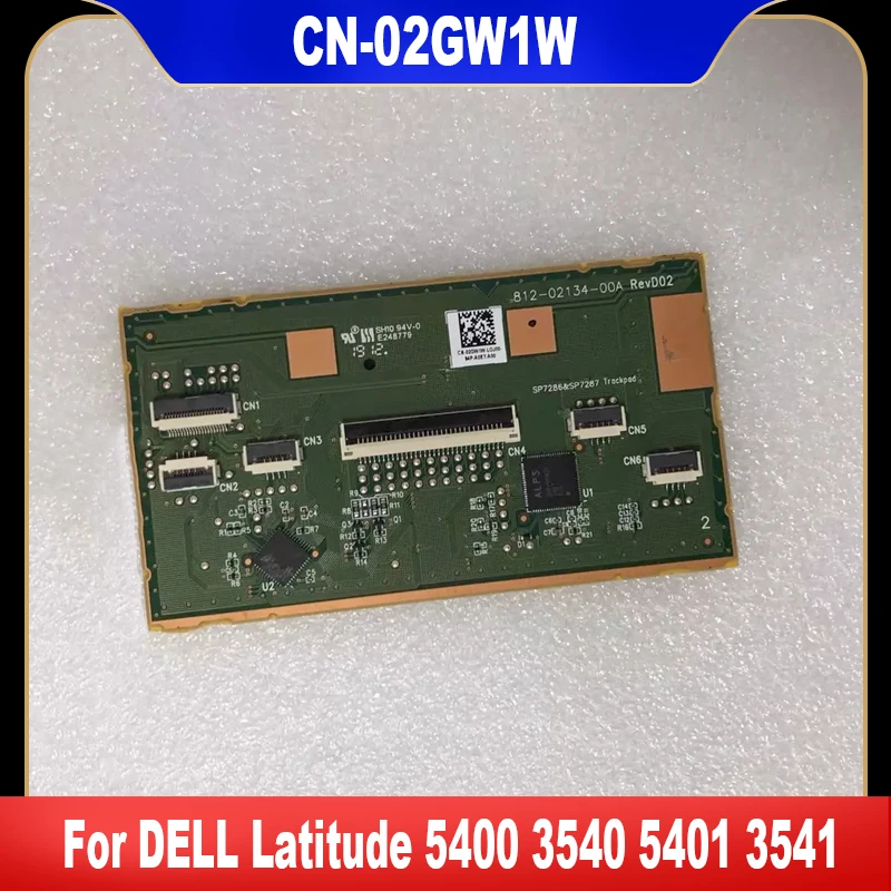 Новая оригинальная сенсорная панель 02GW1W для ноутбука DELL Latitude 5400, 3540, 5401, 3541, панель управления мышью CN-02GW1W 2GW1W, высокое качество