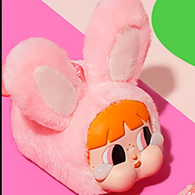 

POP MART Crybaby X The Powerpuff Girls Series Plush Blind Box Toys Kawaii Doll Action Figure Toy Collectible Model Mystery Box