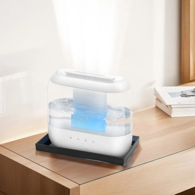 

ABGI-For Dreo 4 Humidifier Leak-Proof Drip Tray Storage Stand Organizer Tray Humidifier Accessories, , And Figurines
