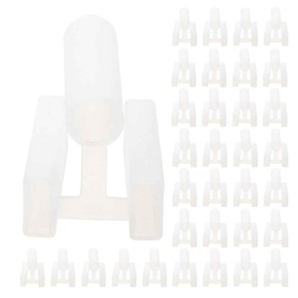 200 قطعة 3 شقوق المخرج يغطي سلامة الطفل المكونات حماة الغبار مقاومة دائم البلاستيك تصميم واضح للمنزل مكتب